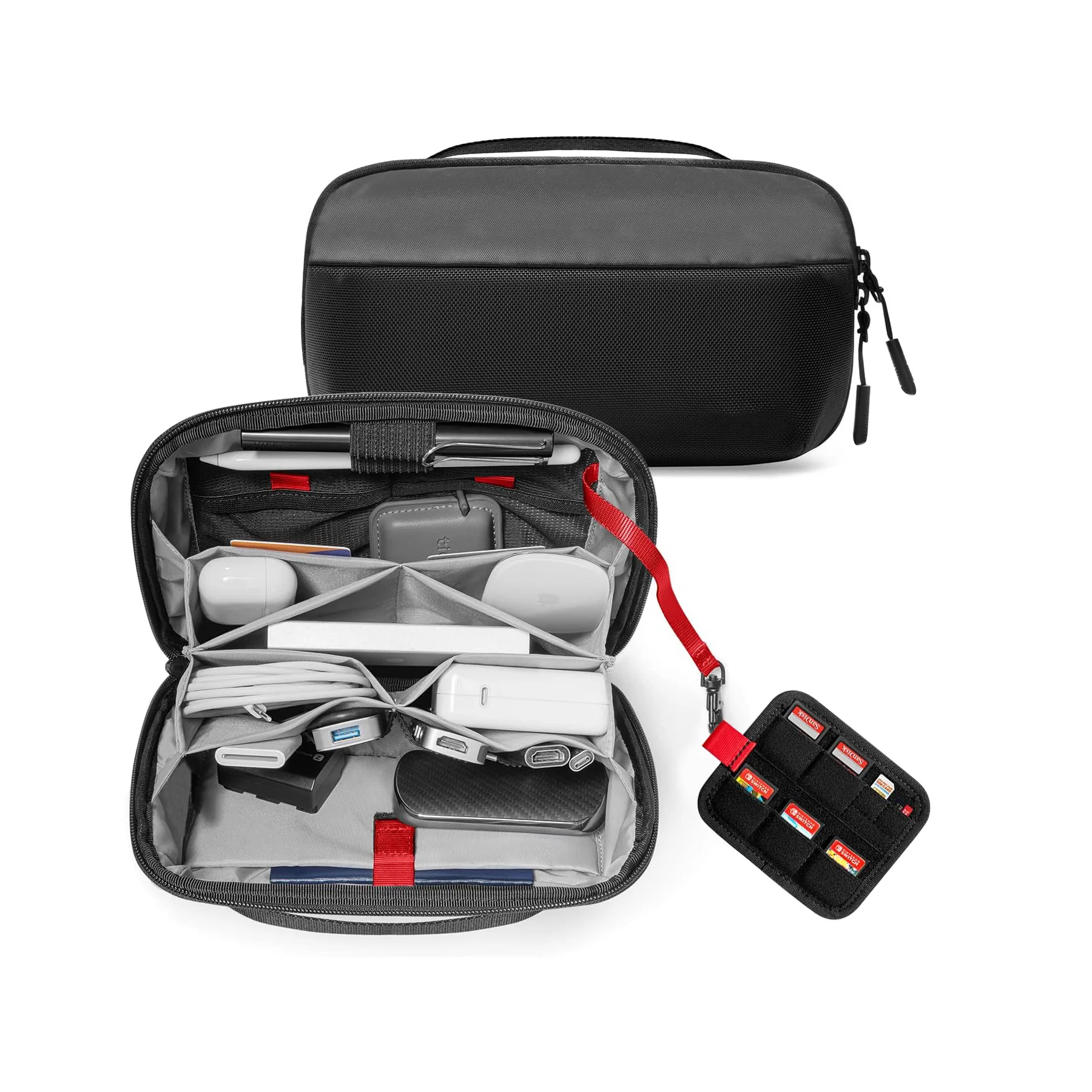 Tech Accessories Travel Case - Pochette de rangement pour accessoires de