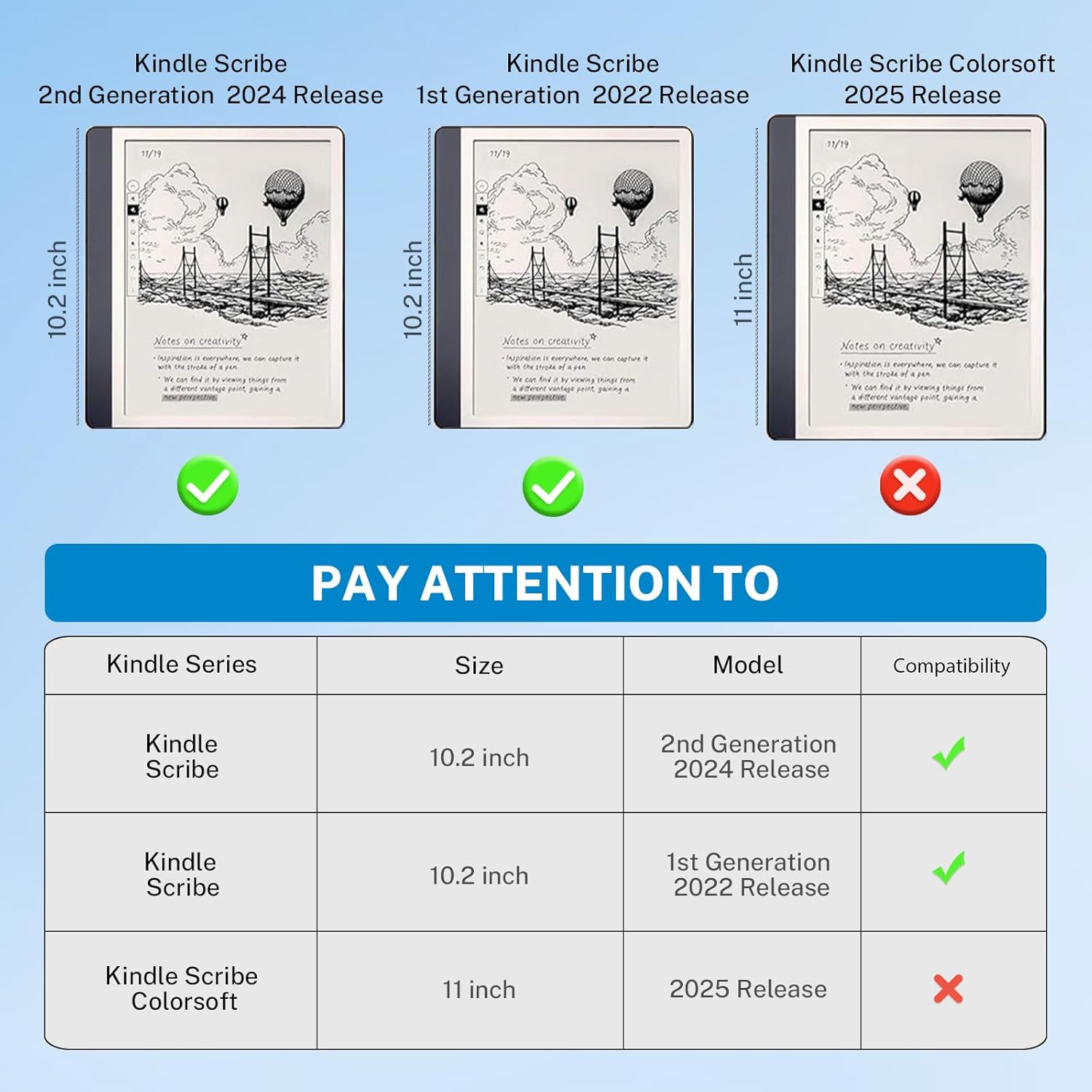 Étui pour Kindle Scribe 10,2 p - Pen Holder Magnetic avis et prix