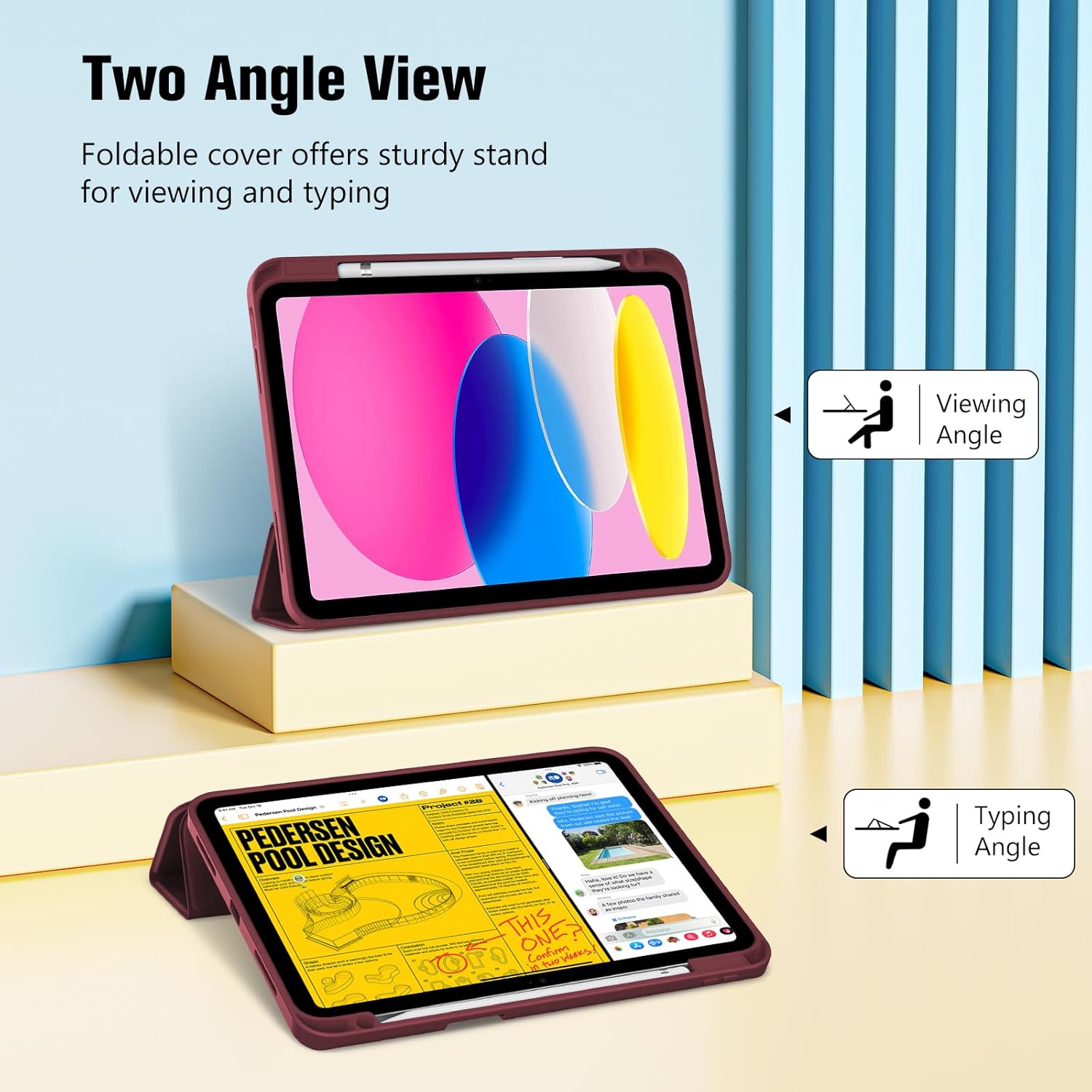 Étui pour tablette iPad (A16)  - Pen Holder Magnetic avis et prix