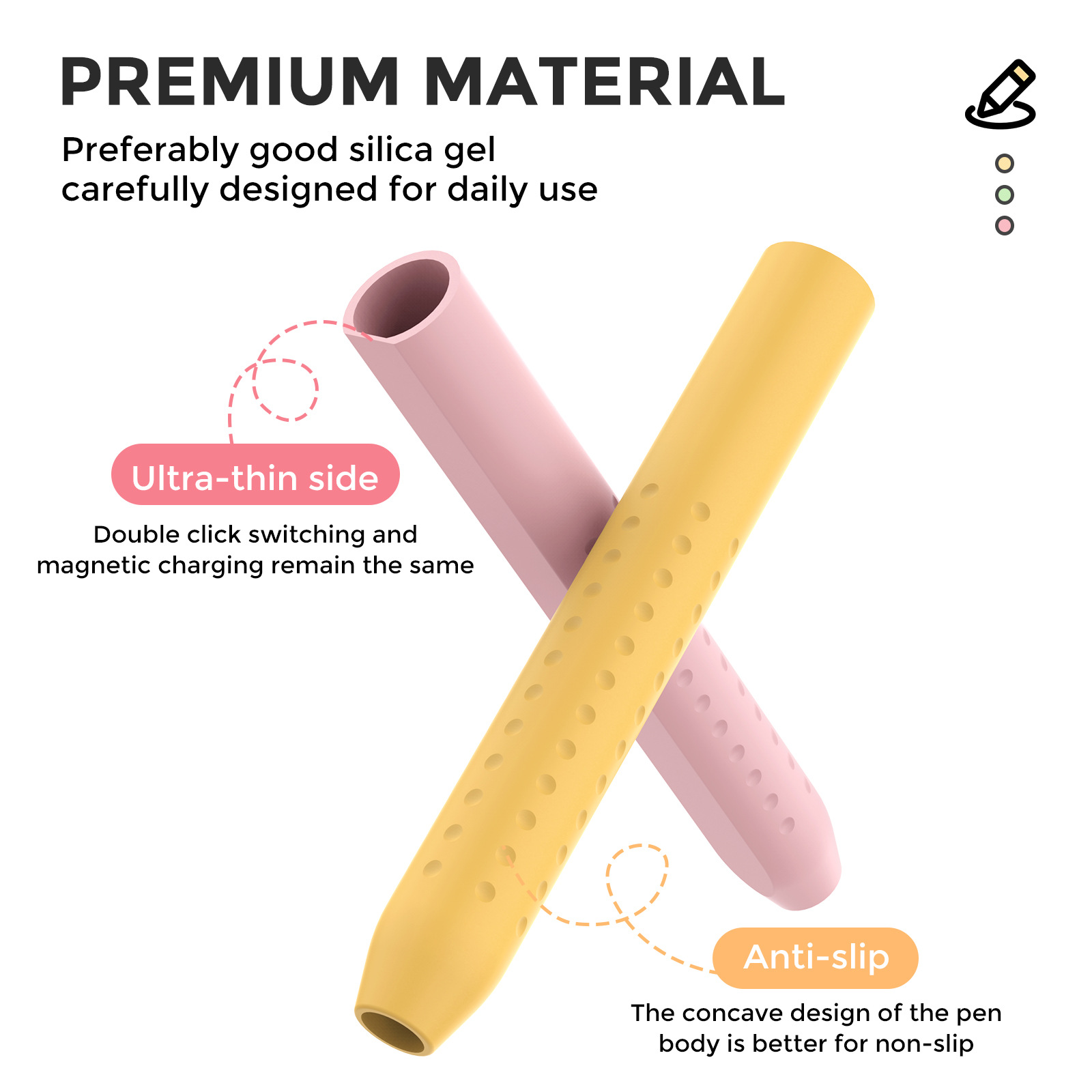 1PC stylet couverture pour App - Pen Holder Magnetic avis et prix