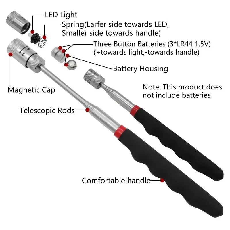 Stylo magnétique télescopique  - Pen Holder Magnetic avis et prix
