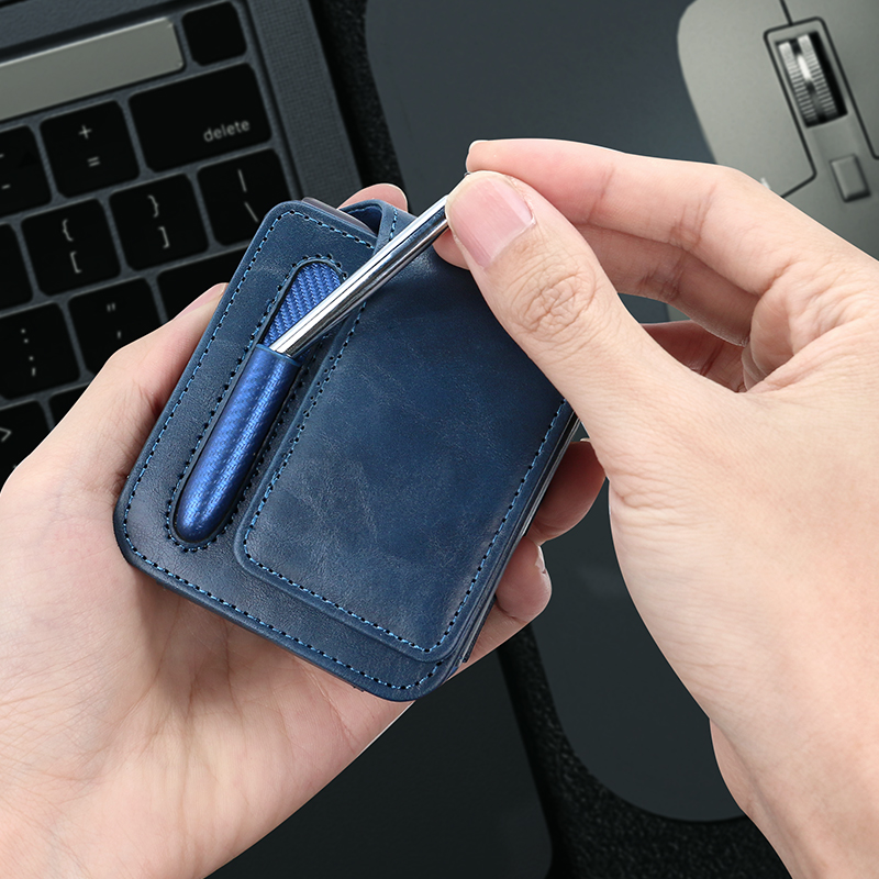 Sac de ceinture en cuir PU pou - Pen Holder Magnetic avis et prix