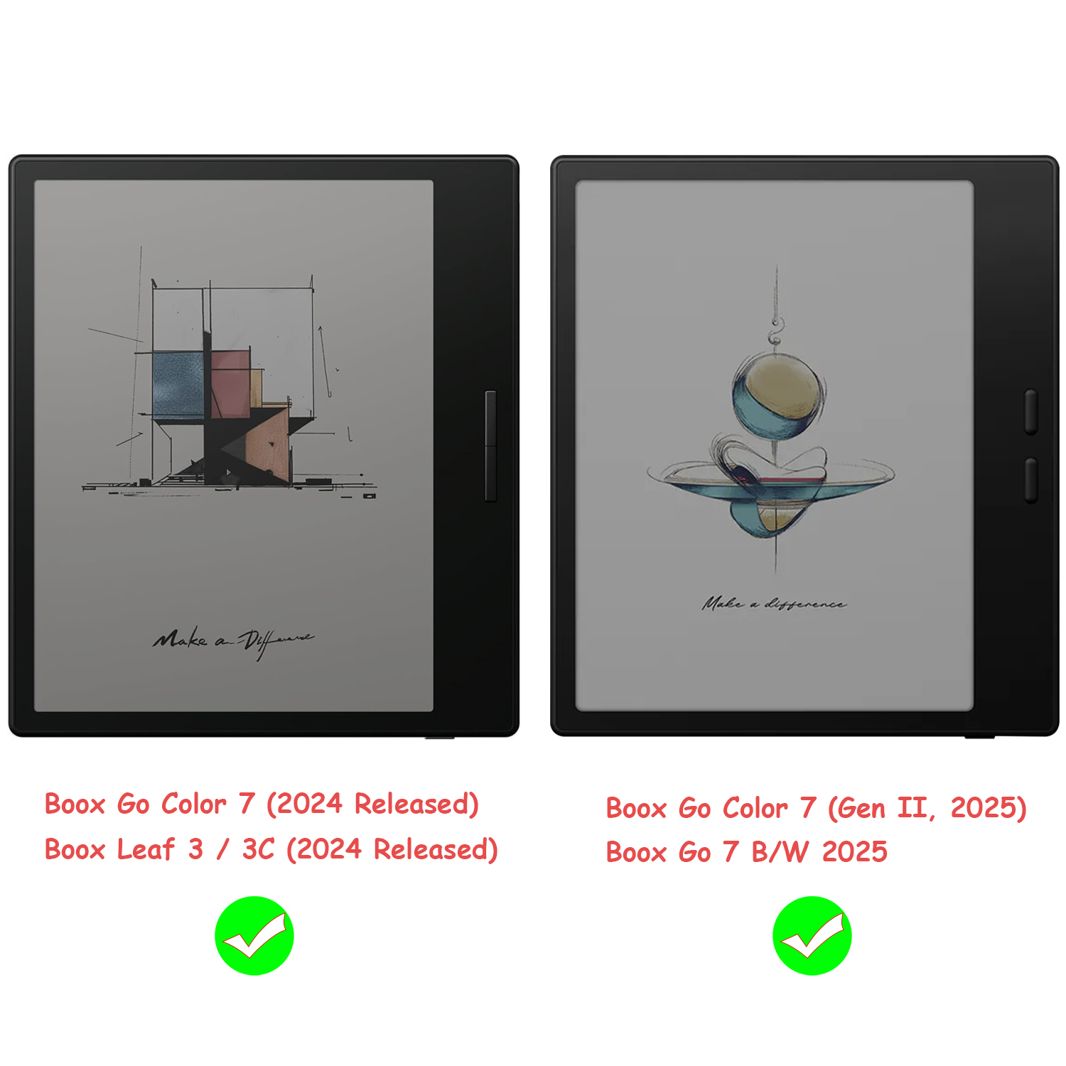 Étui magnétique pour Boox Go C - Pen Holder Magnetic avis et prix